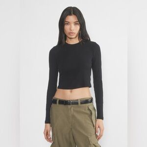 TNA HomeStretch Rib Crew Waist Longsleeve